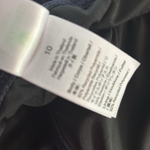 J. Crew Navy Plunge V-neck One Piece Swimsuit 10 - Picture 11 of 12